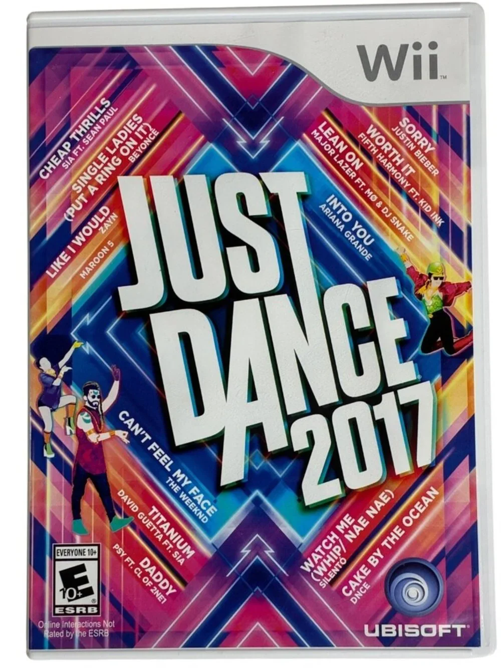 Wii Just Dance 3 Just Dance 4 Just Dance 2017 Nintendo Case Manual Disc Tested